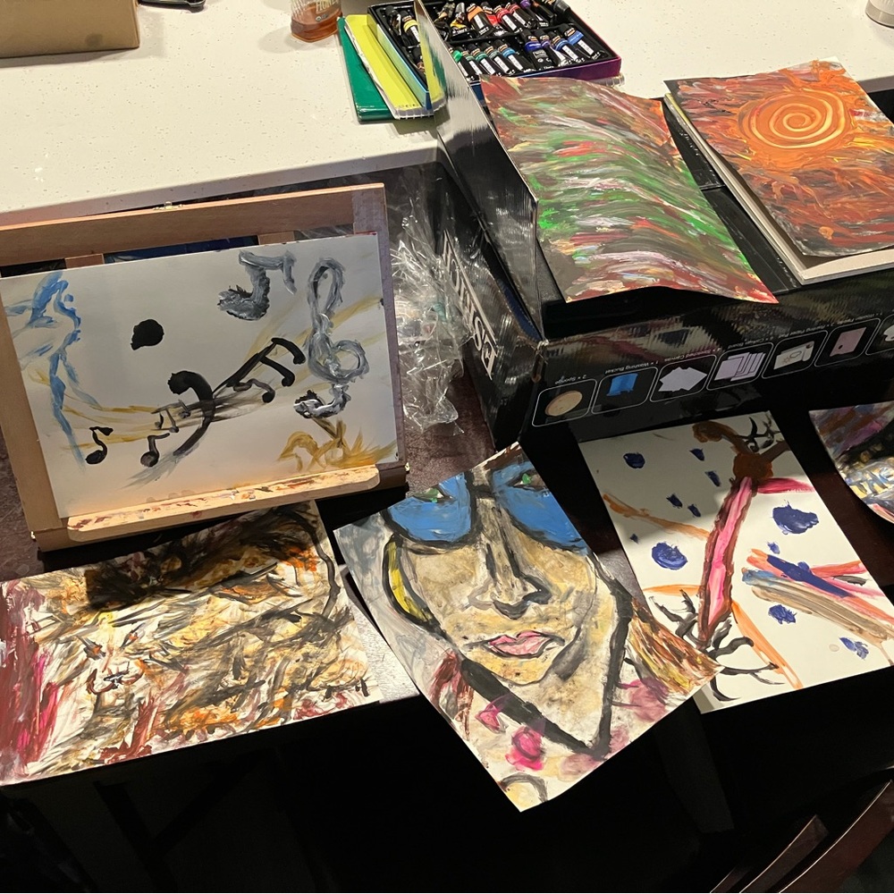 Interesting in a copy of it let me know as a print or painting hmu ✍️